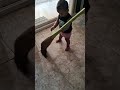 🤩 Baby Ki Ghar Ke Kaam Mein Masti #trending #abhi #viral #shorts #ytshorts