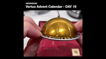 Nespresso Vertuo Advent Calendar - Day 19