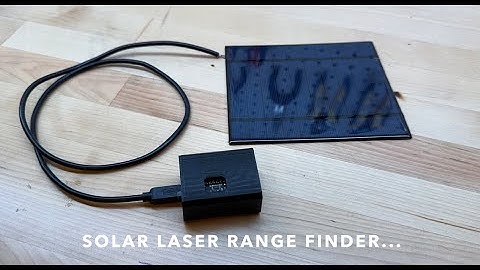 Arduino Solar Powered Laser Range Finder for Smoker Pellet Monitoring