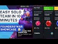 Mcoc FOUNDER'S SHOWCASE LEFT SIDE easy solos 🤞🤞🤞🤞🤞🤞🤞 BEST TEAM 