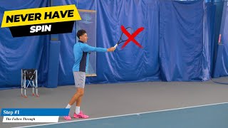 You Will NEVER Get TOPSPIN On Your Forehand Without These 2 Steps