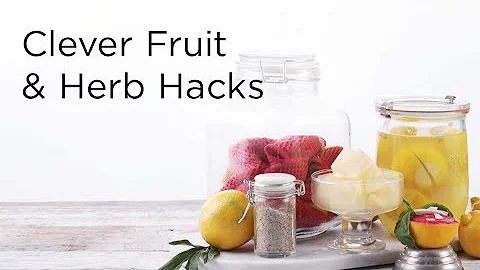 16 Clever Fruit and Herb Life Hacks - DayDayNews