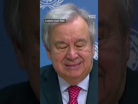 UN Chief: Earth