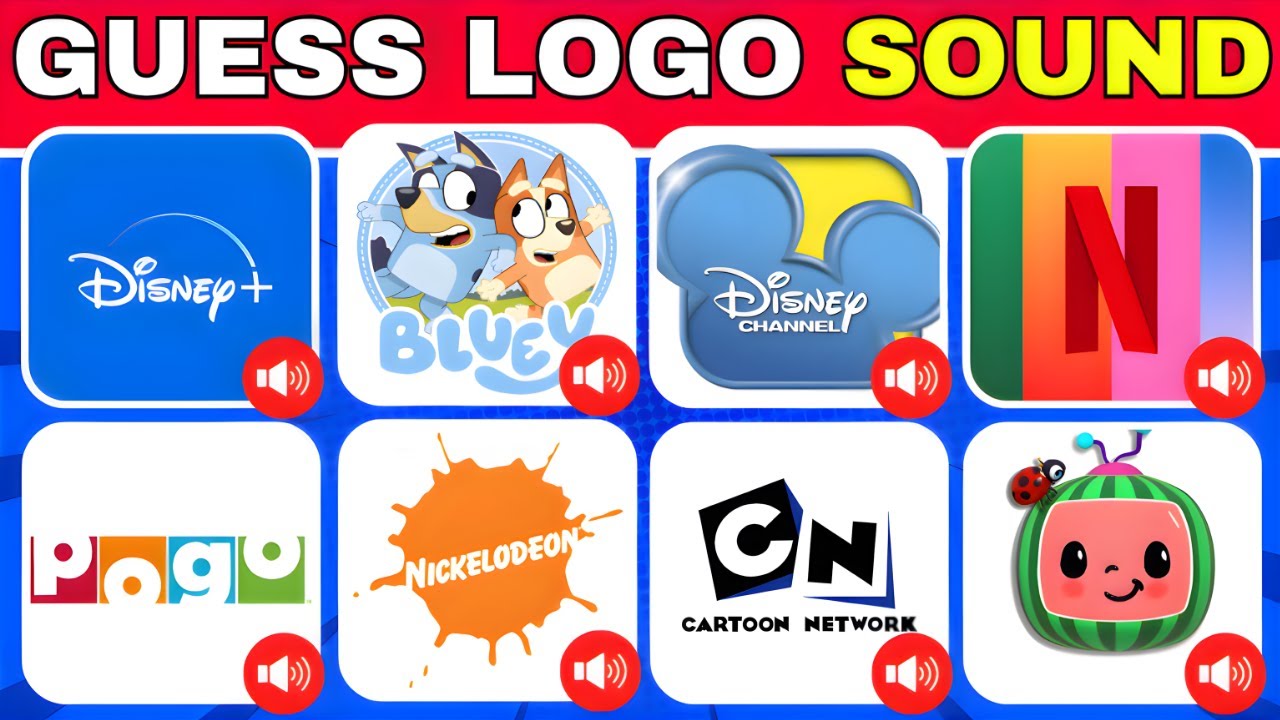 Guess The Streaming Logo Sound: Kids & Family 👨‍👩‍👧🎬 | Disney+, Nickelodeon, Cartoon Network