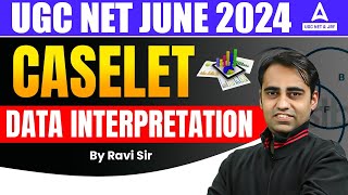 Data Interpretation For UGC NET 2024 | Caselet Data Interpretation By Ravi Sir