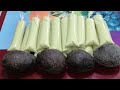 Helado de aguacate hecho boli cremoso y suave gana dinero y comienza a vender lo