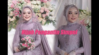 Hijab Pengantin Simple