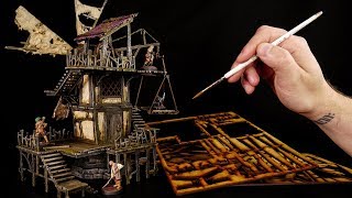 The OLD MILL - Building my first MDF kit (Warcradle Studios)