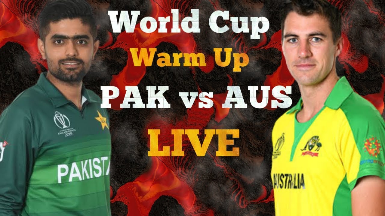 Live Pakistan vs Australia World Cup Warm Up Commentry YouTube