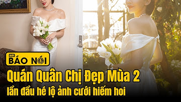 Quán Quân Chị Đẹp Mùa 2 lần đầu hé lộ ảnh cưới hiếm hoi