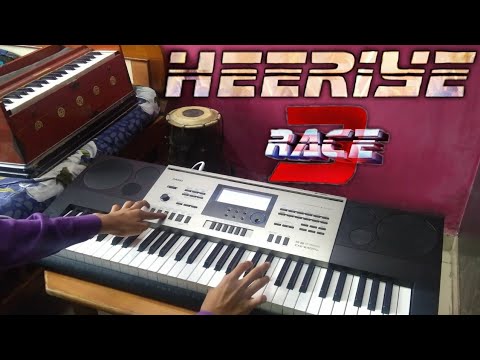 Heeriye - Race 3 | Instrumental | Keyboard Cover | The Kamlesh