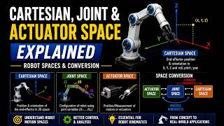 Cartesian Space, Joint Space & Actuator Space Explained | Robotics Engineering