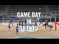 Day in the life of a pro volleyball player travel to italy with me we beat trentino