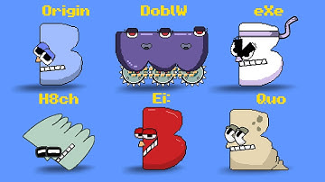 Alphabet Lore Plush toy But Everyone Is ALL Different Versions (Full Version) | GM Animation