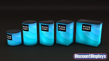 Overview of Our Backlit Inflatable Promotions Counters