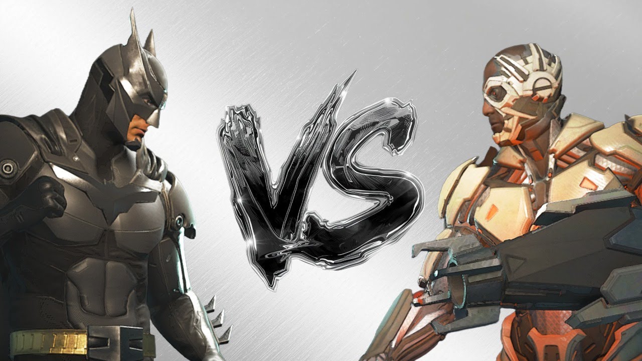 BATMAN VS CYBORG (VERY HARD AI!) - INJUSTICE 2