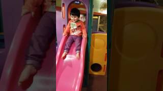 Baby Screaming On Slide