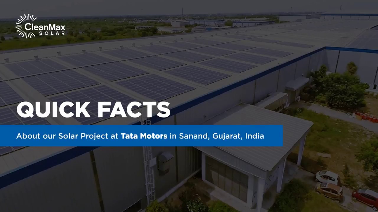 CleanMax Solar's 'TATA Nano Project' - Winner of  the FT/IFC Award