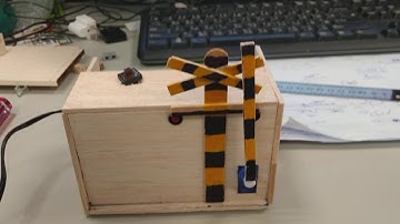 arduino平交道玩具(led+servo motor+buzzer)