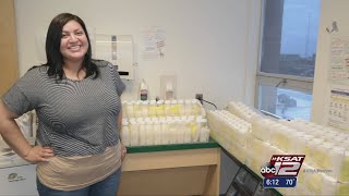 Video: Mother of premature baby donates 15 gallons of breast milk