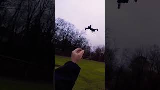 Foxbat Batman Drone Hand Catch #shorts #drone