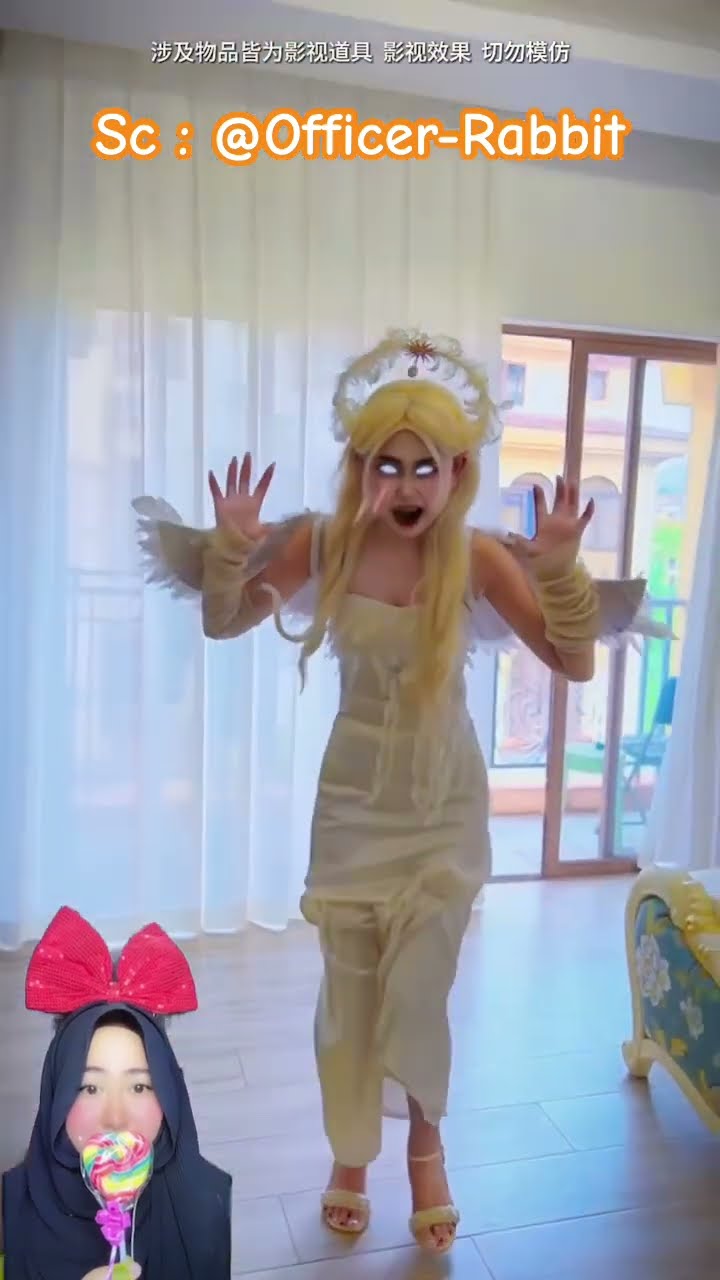 KENAPA DIA TERLALU PERCAYA PADA MALAIKAT ⁉️ padahal malaikat itu JAHAT ? @Officer-Rabbit #shorts