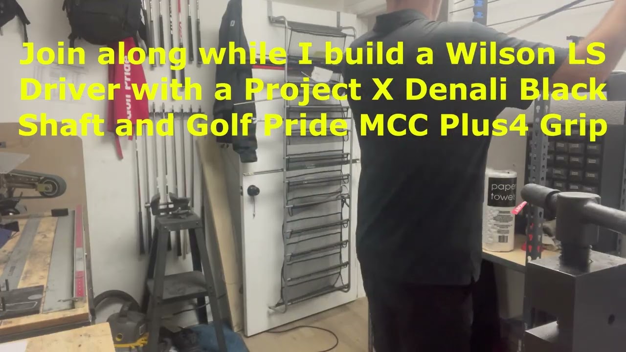 Wilson LS Driver, Project X Denali Black,. Golf Pride MCC Plus 4