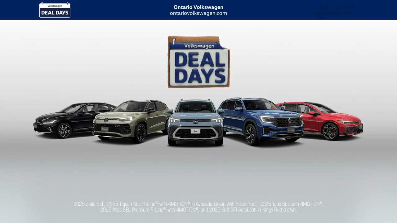 Ontario Volkswagen 2025 Deal Days