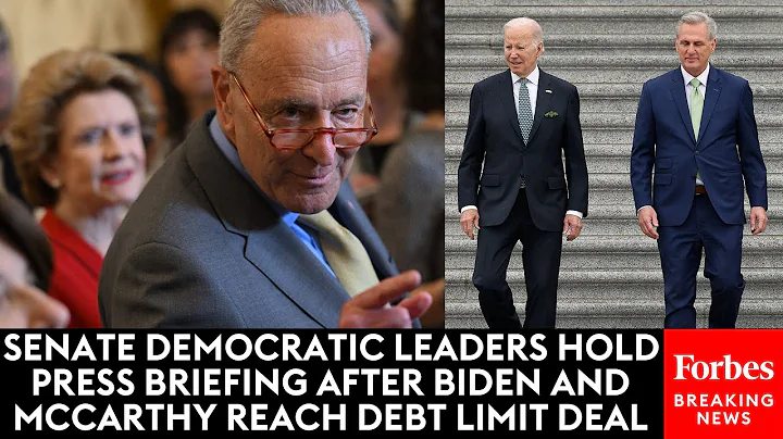 JUST IN: Senate Democratic Leaders Hold Press Briefing After Biden-McCarthy Debt Limit Deal Unveiled