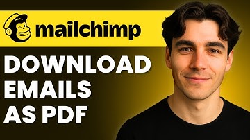 How To Download A Mailchimp Email As A PDF (Tutorial 2026)