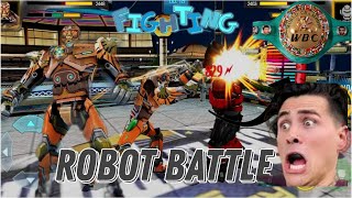 riot fighting game,Robot boxing a bloody battle for the golden belt at the height of wrestling screenshot 2