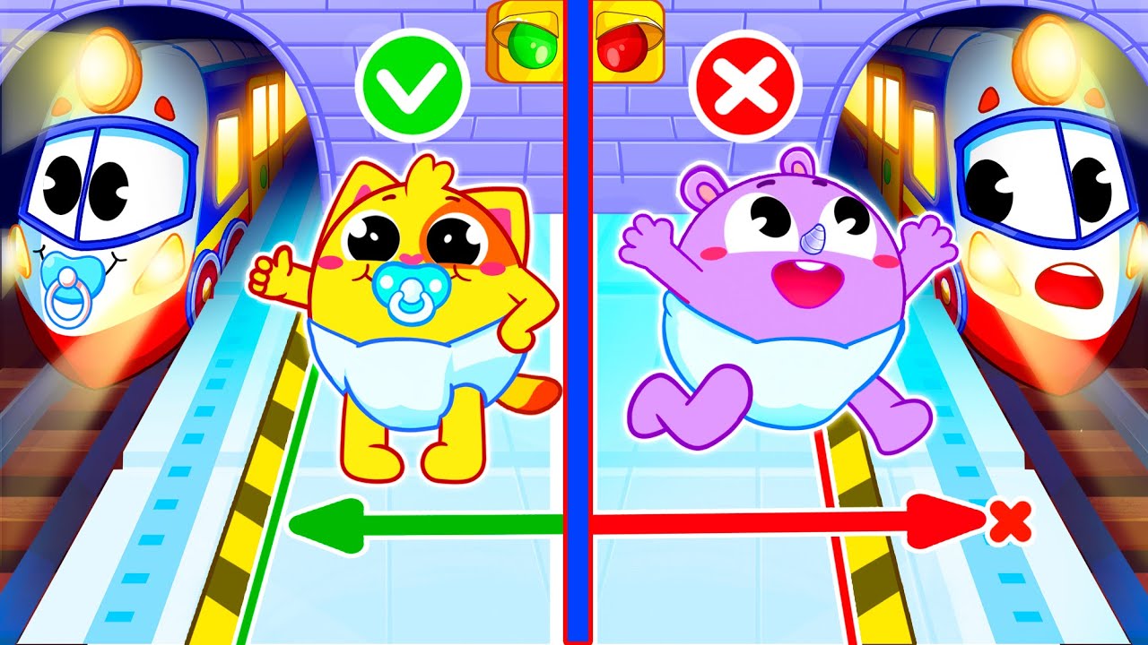 Train Rules Song | Subway Safety for Kids | Funny Songs For Baby & Nursery Rhymes by Toddler Zoo Train Rules Song | Subway Safety for Kids | Funny Songs For Baby & Nursery Rhymes by Toddler Zoo