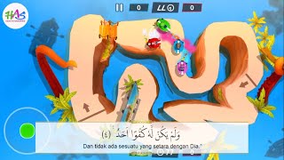 Murottal Juz Amma Anak || Surah Al Ikhlas - An Naas dan Terjemahan || Metode Ummi || Stickman