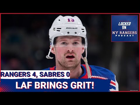 Alexis Lafreniere shows much-needed grit, Rangers play with FU in 4-0 win, Vincent Trocheck injured!