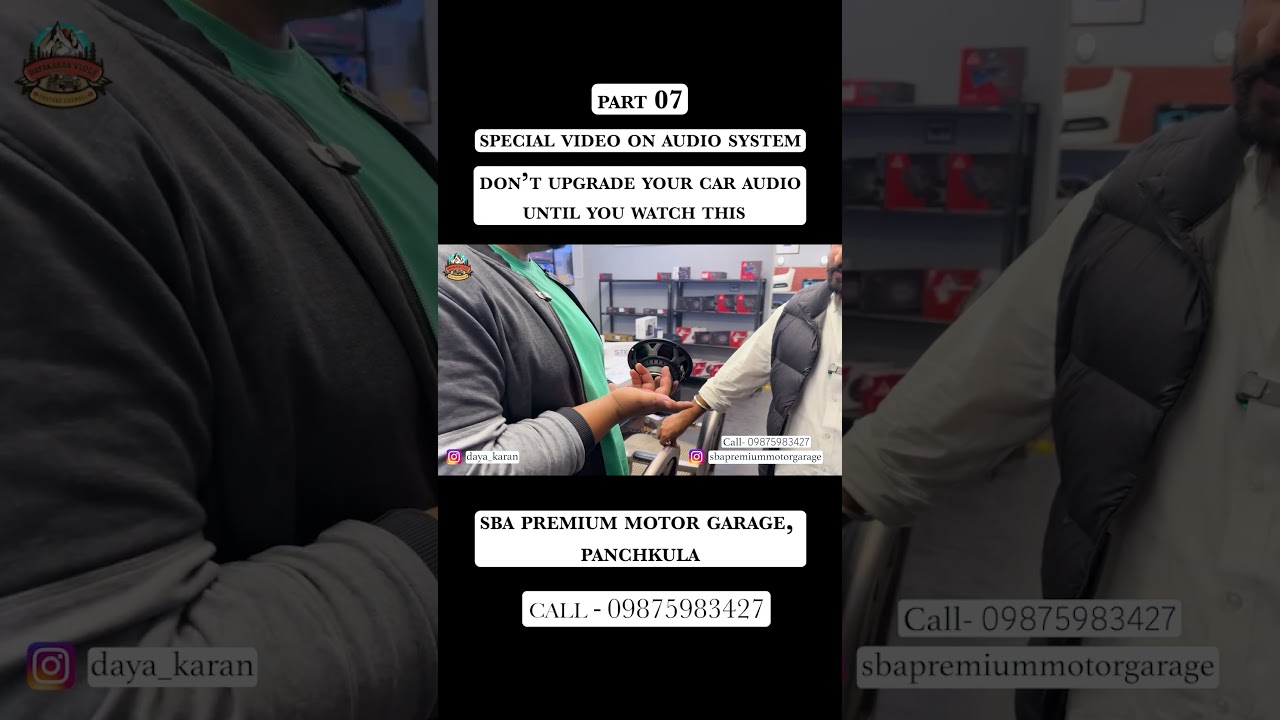 PART 07 Special Vlog On AUDIO SYSTEM | Don\'t Upgrade Your Car Audio Until You Watch This !