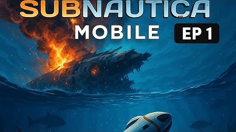 🔥Subnautica Mobile Gameplay Part 1 | 😱Crashed in Alien Ocean! Gameplay 2025