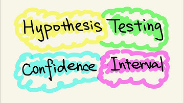 How to derive test statistics for hypothesis testing and confidence interval