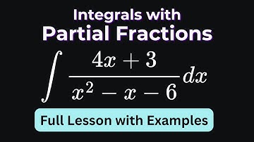 Partial Fraction Decomposition Integration | Step-by-Step Calculus Tutorial with Multiple Examples