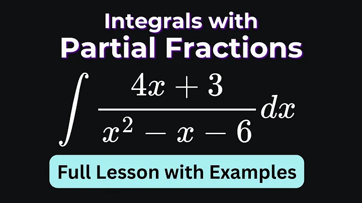 Partial Fraction Decomposition Integration | Step-by-Step Calculus Tutorial with Multiple Examples