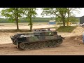 Leopard 1 Recovery Tank Driving At The National Military Museum