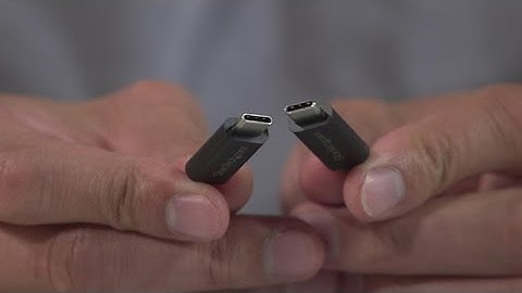 USB-C and Thunderbolt 3: One port to rule them all