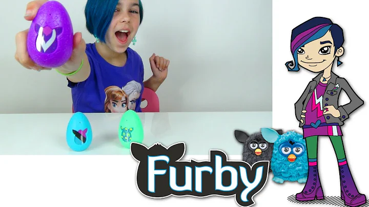Surprise Eggs - Furby Boom - Mystery Toy Opening!