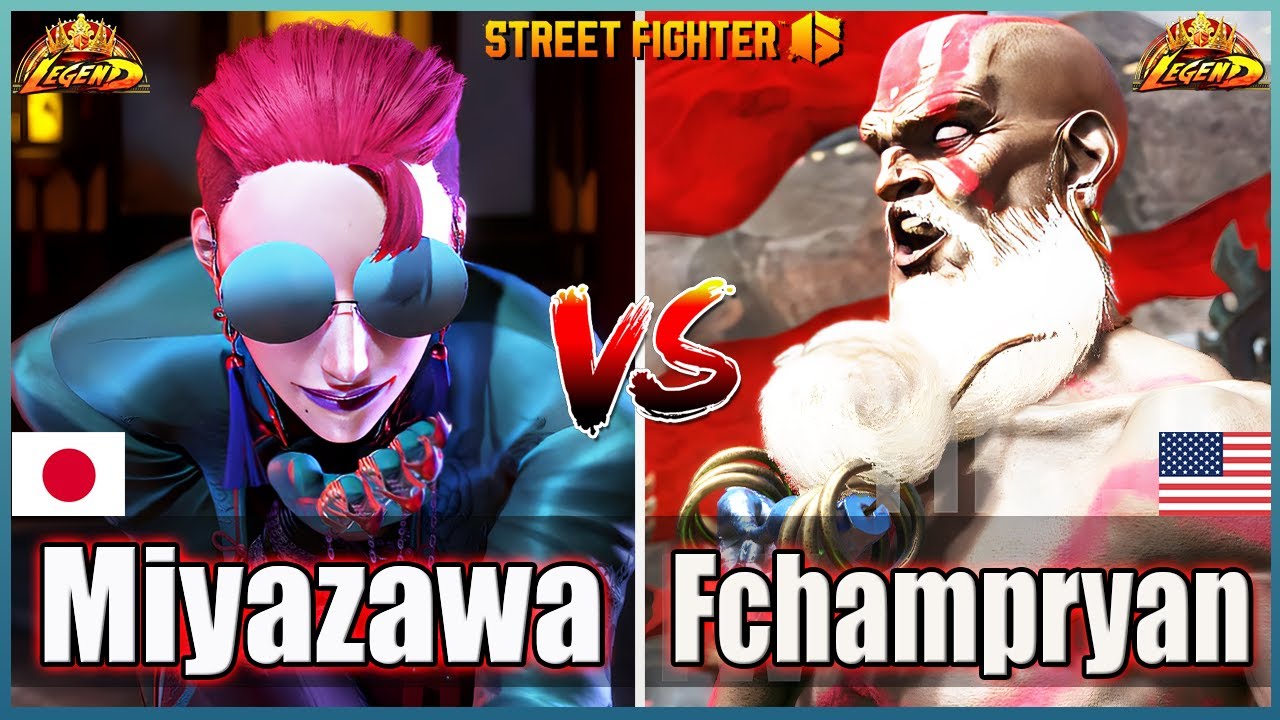 Street Fighter 6 🔥 Miyazawa (A.K.I #2)  Vs  Fchampryan (DHALSIM #2) 🔥Best Ranked Match🔥