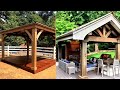 Garden and Backyard, Beautiful Outdoor Kitchen and Gazebo, (47+) Great Ideas