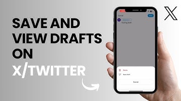 How to Save and View Drafts on X / Twitter (PC)