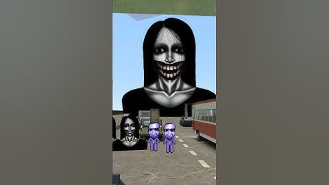 Kuchisake Onna And Ao Oni Chasing On Road Nextbots Gmod