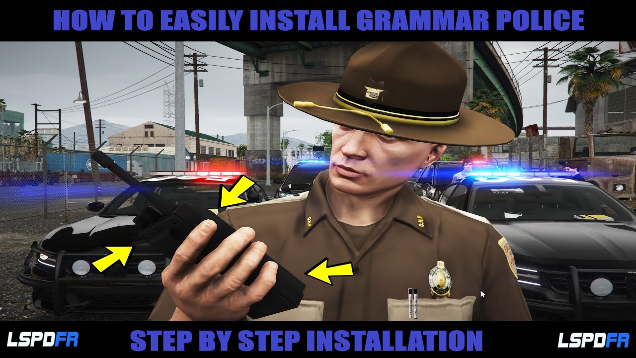 How To Easily Install Grammar Police (GTA V Police Radio #LSPDFR - YouTube