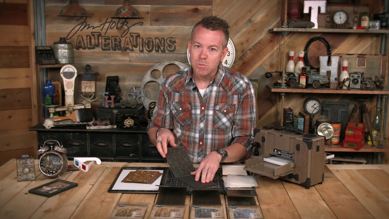 Introducing 3-D Texture Fades™ Embossing Folders - Sizzix