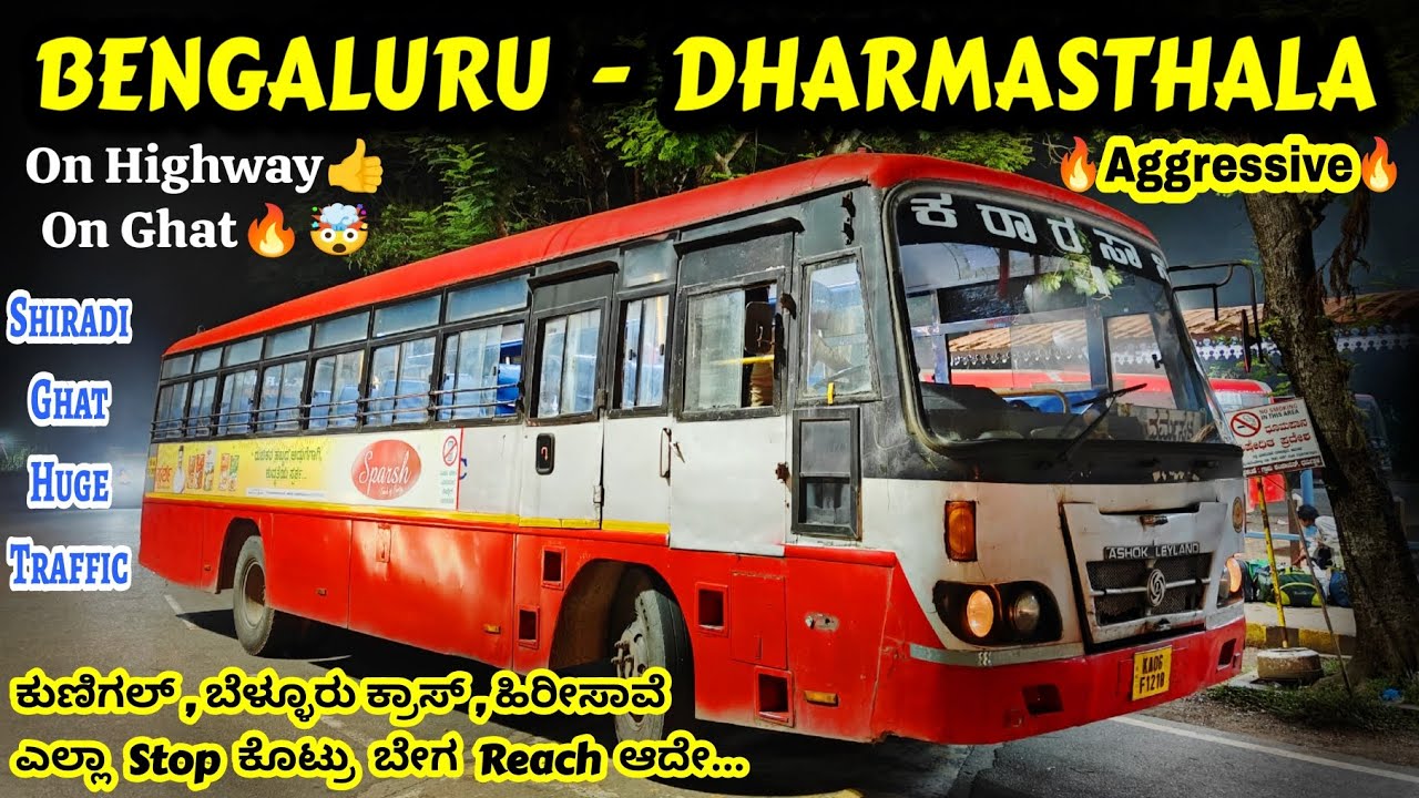 AGGRESSIVE🔥Shiradi Ghat Cabin Ride | Dharmasthala #bus #trending #shorts #viralvideo #bussid #ksrtc