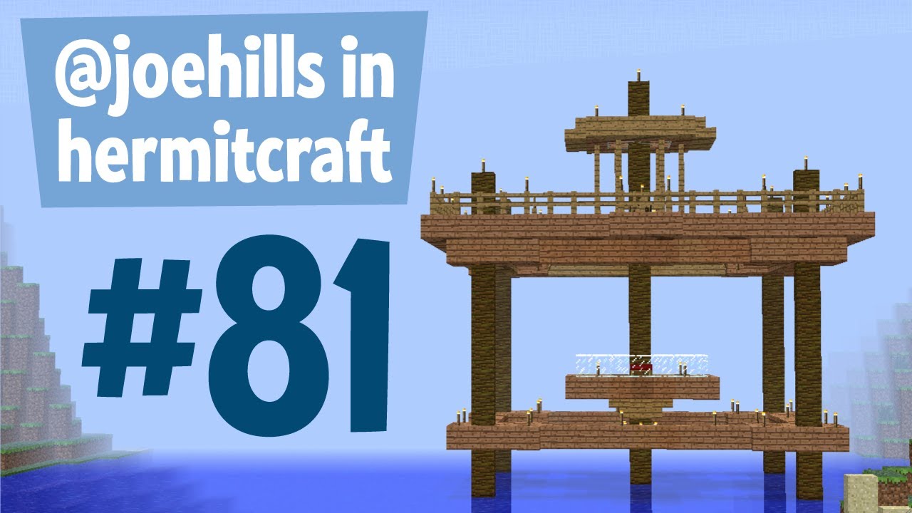 Hermitcraft Villager housing with KingDaddyDMAC